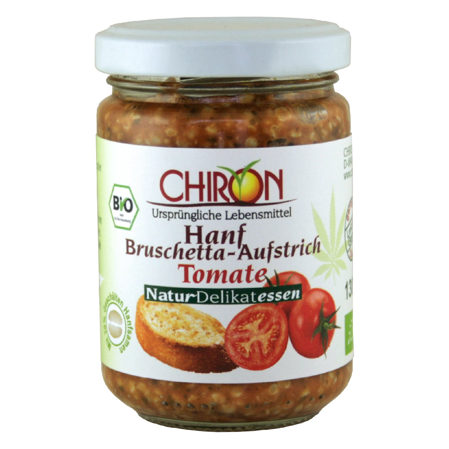 Hanf-Bruschetta-Aufstrich Tomate BIO für 5,60 € im offiziellen Chiron ...