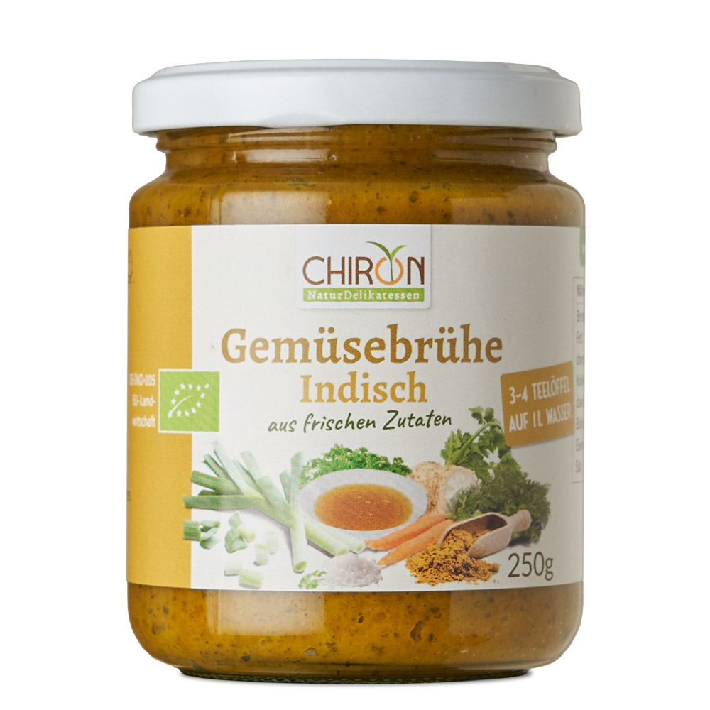 Chiron fische Gemüsebrühe Indisch