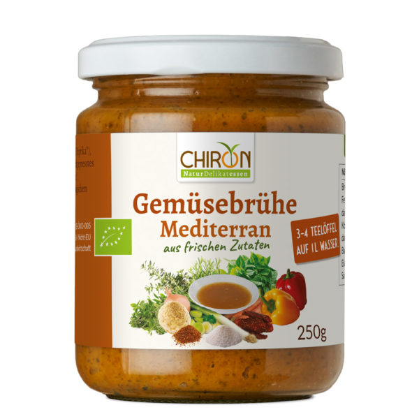 Chiron frische Gemüsebrühe Mediterran