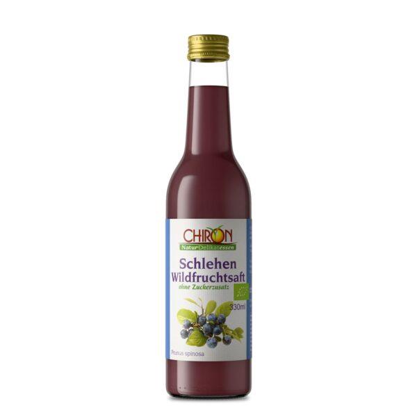 Schlehensaft ohne Zucker Bio