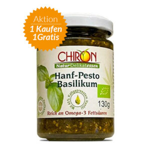 Hanfpesto Basilikum BIO
