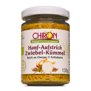Hanf-Aufstrich-Zwiebel-Kümmel