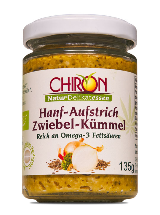 Hanf Aufstrich Zwiebel Kümmel