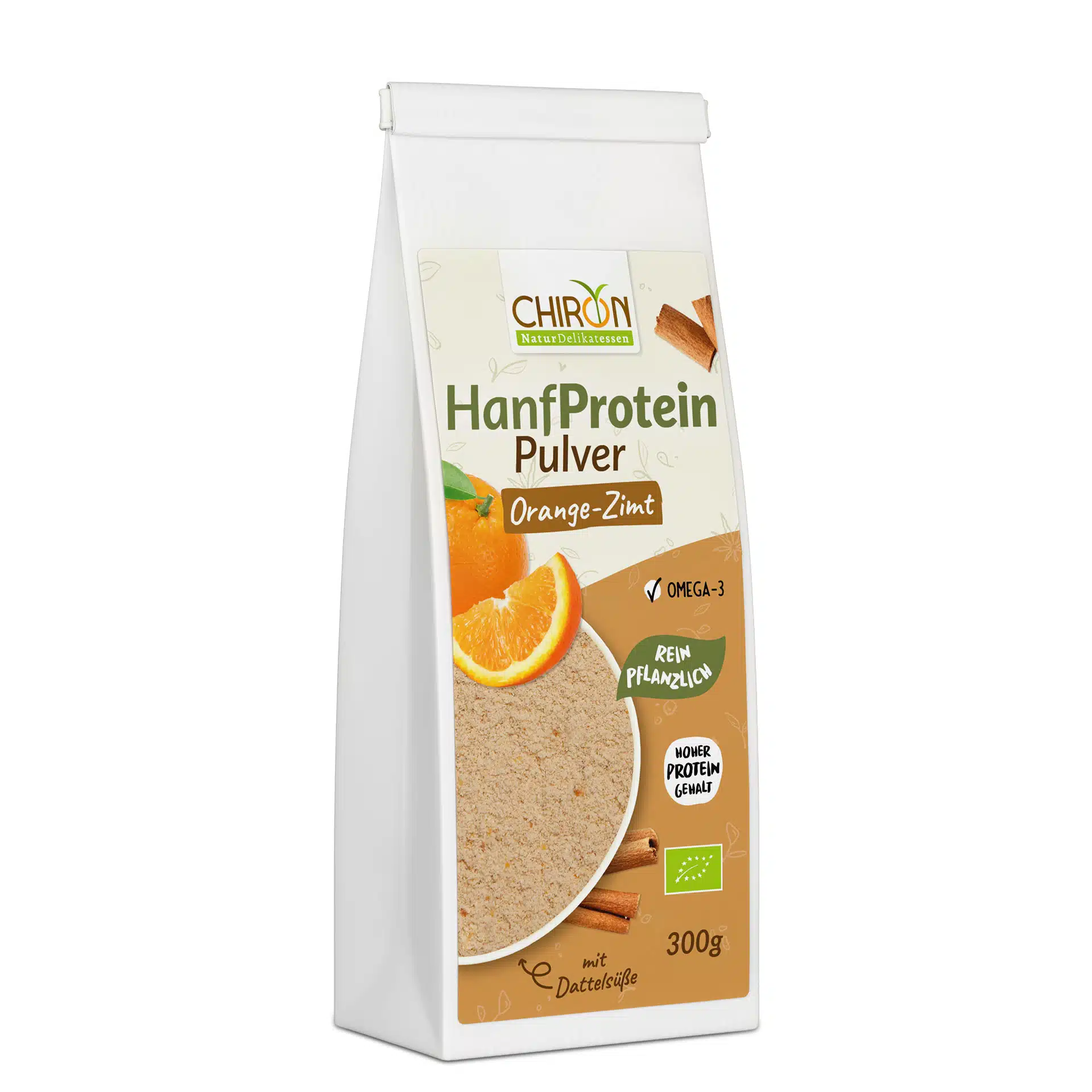 A124 HanfProtein Pulver Orange-Zimt BIO 300g 30 A124 HanfProtein Pulver Orange-Zimt BIO 300g 30