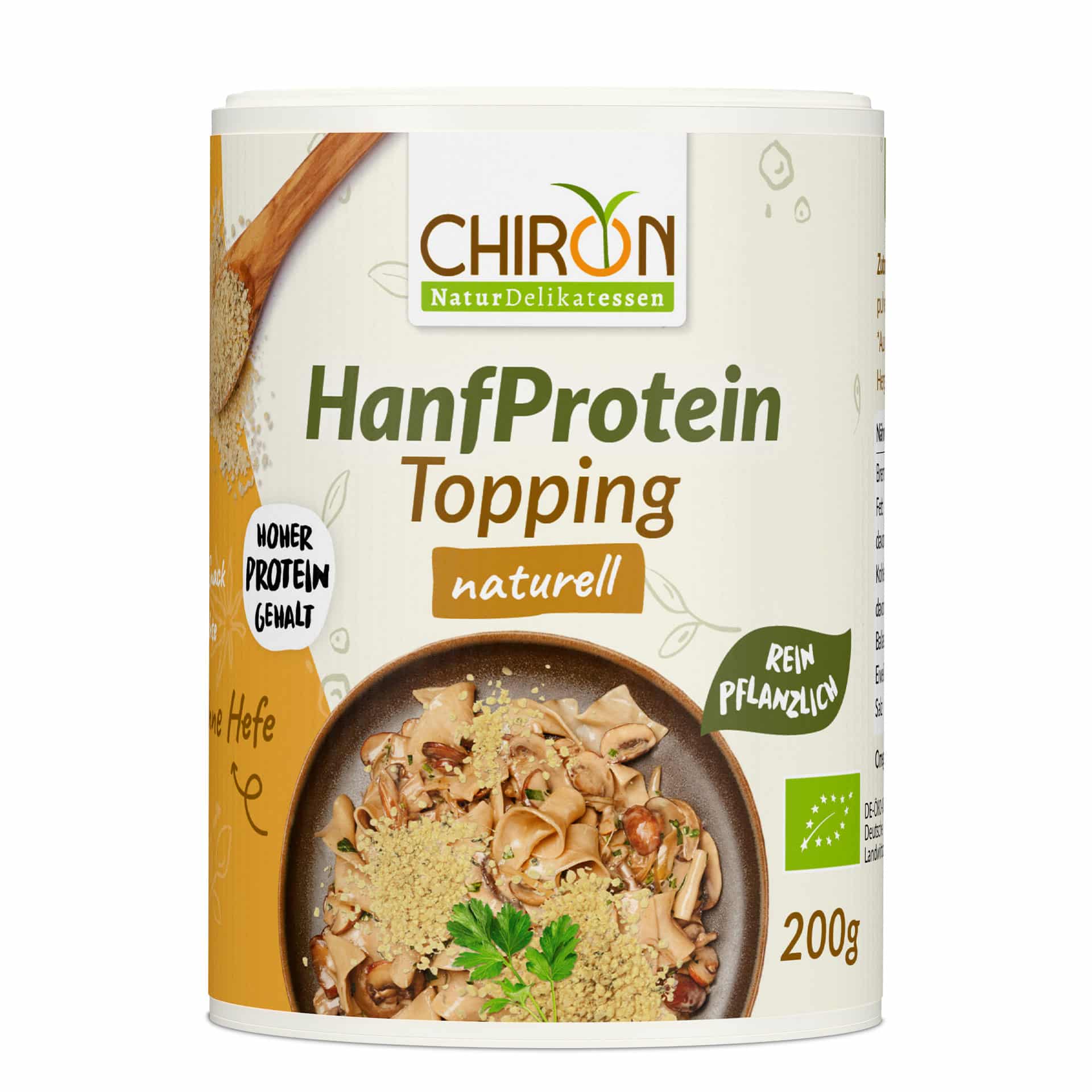 A162 HanfProtein Topping Naturell BIO 200g frontal