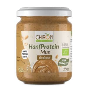 A168 HanfProtein Mus-Erdnuss BIO 250g frontal