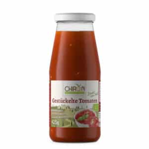 A823 Gestückelte Tomaten BIO 425g frontal
