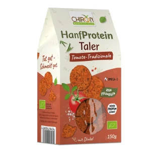 B396 HanfProtein Taler Tomate-Tradizionale BIO 150g 30