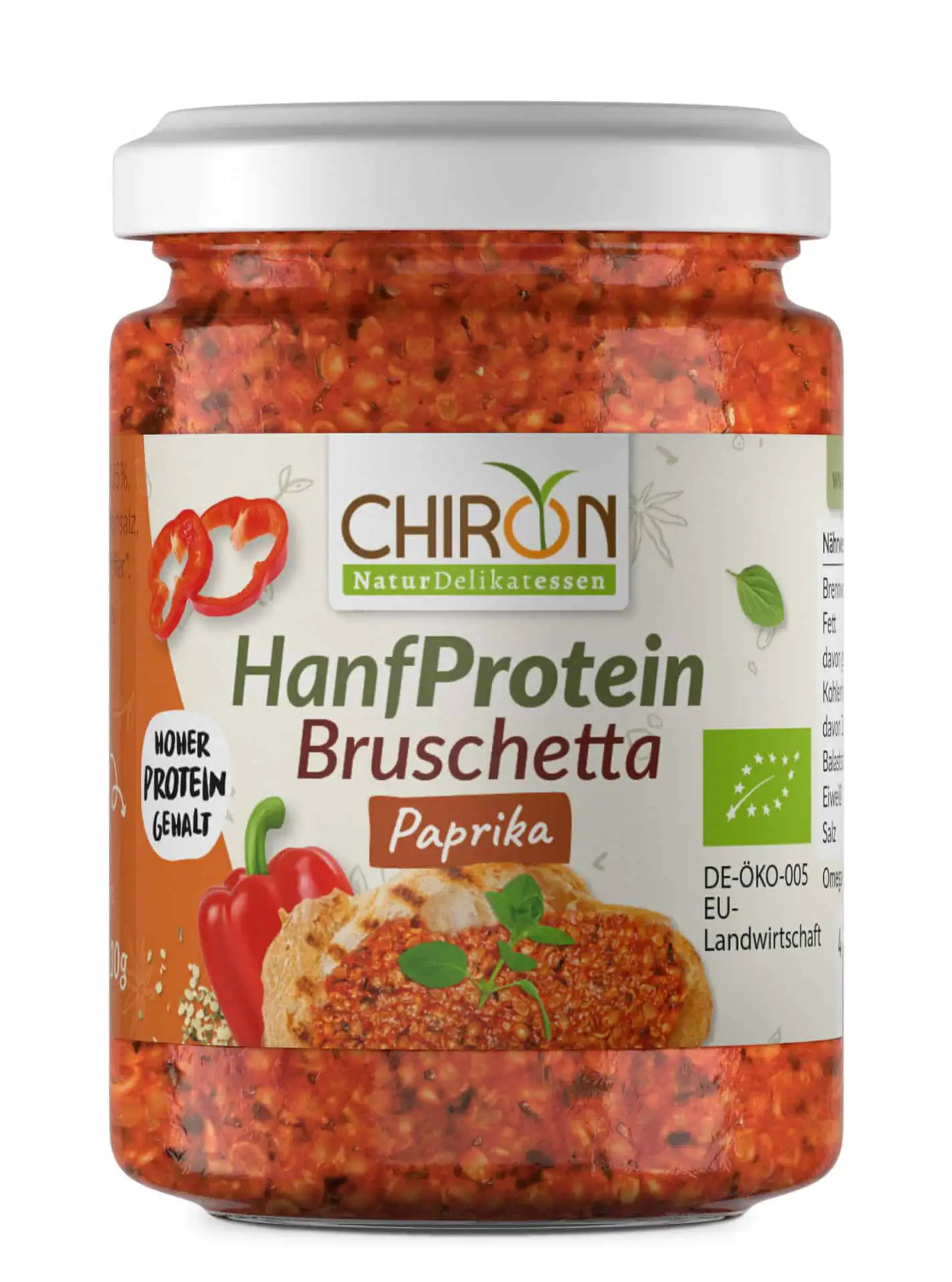 A588 HanfProtein Bruschetta Paprika BIO 130g Angebot A588 HanfProtein Bruschetta Paprika BIO 130g Angebot